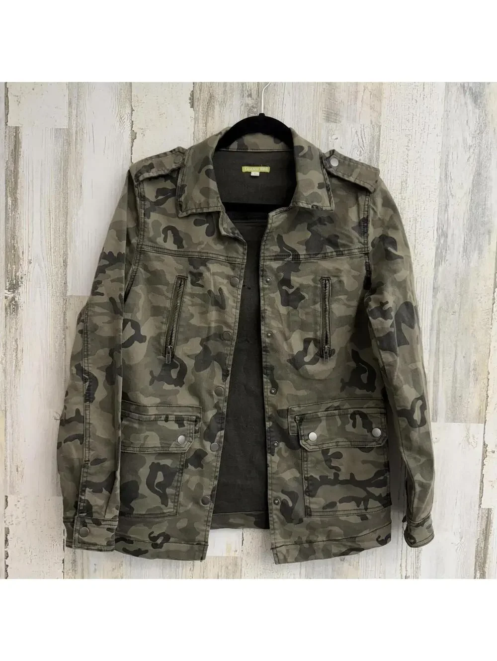 Gianni Bini Women's XS Camouflage Utility Jacket